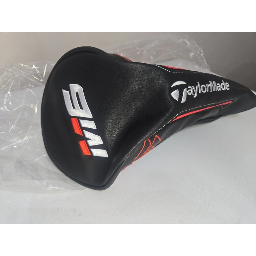 NEW Taylor‎ Made M6 Driver Headcover OEM Golf Club Wood Cover Black Red 460cc